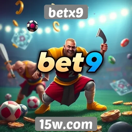 Variedade de jogos disponíveis no betx9
